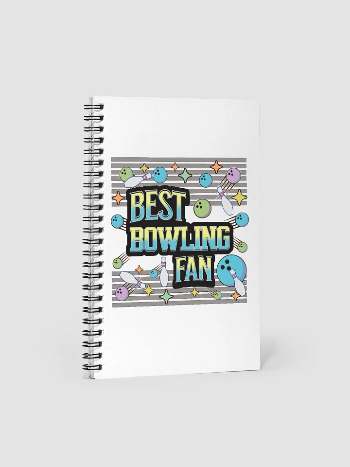 Best Bowling Fan Fanatic Notebook product image (1)