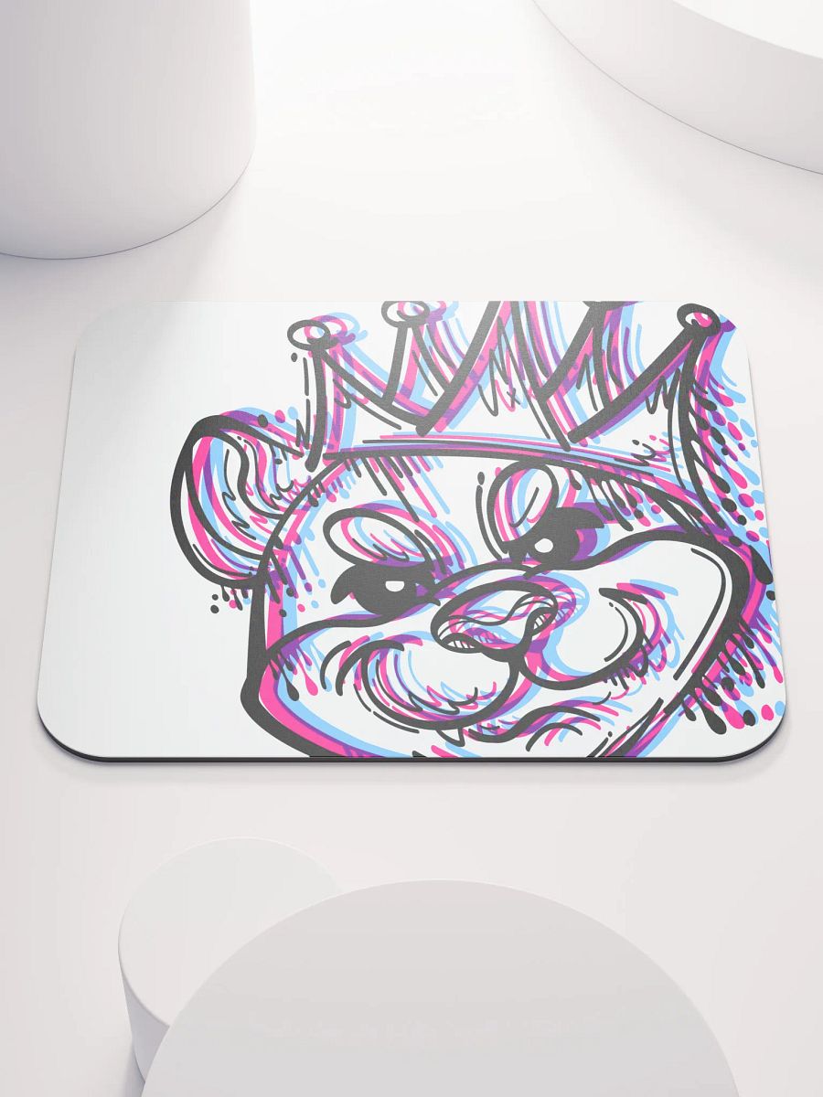 GLITCHY DOG | MOUSE PAD product image (1)