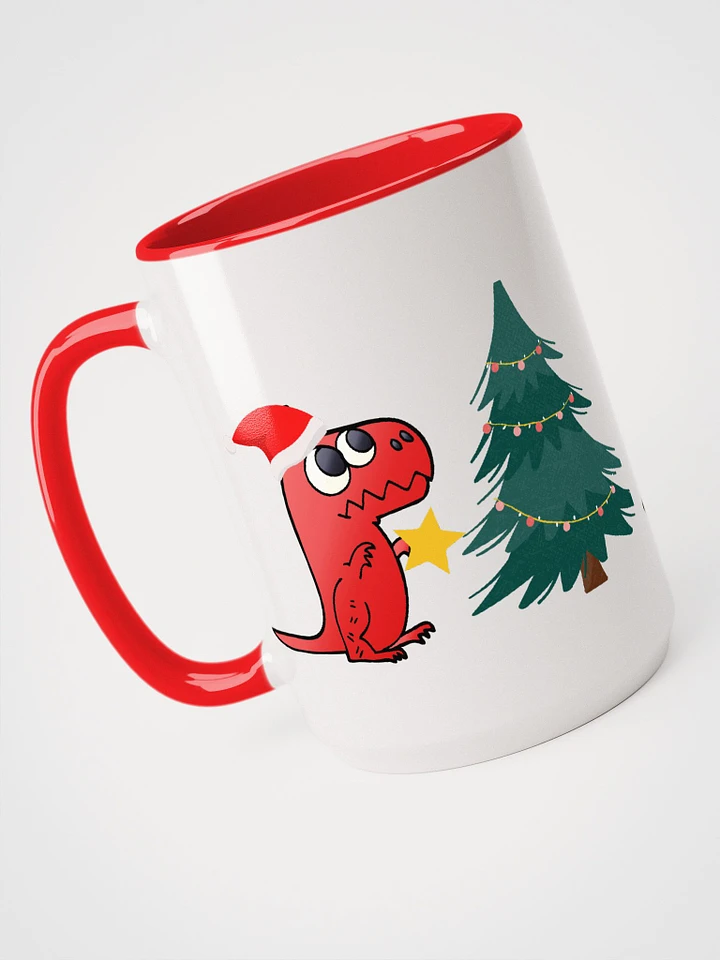 T Rex Hates Christmas Holiday Mug product image (1)