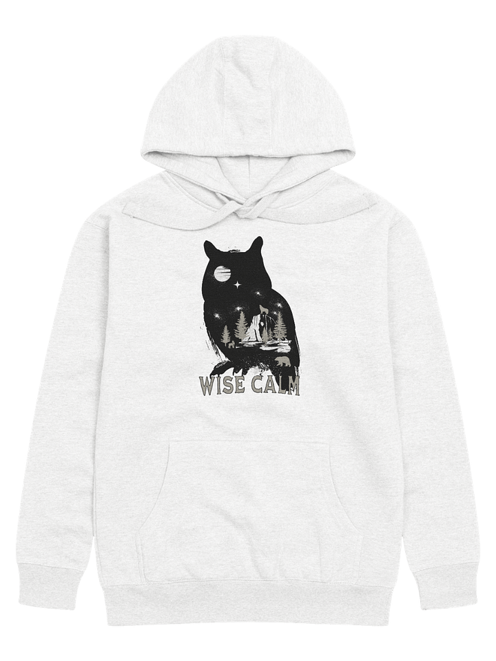 Wild Wisdom Nature Hoodie- Owl and Forest Guardians product image (1)