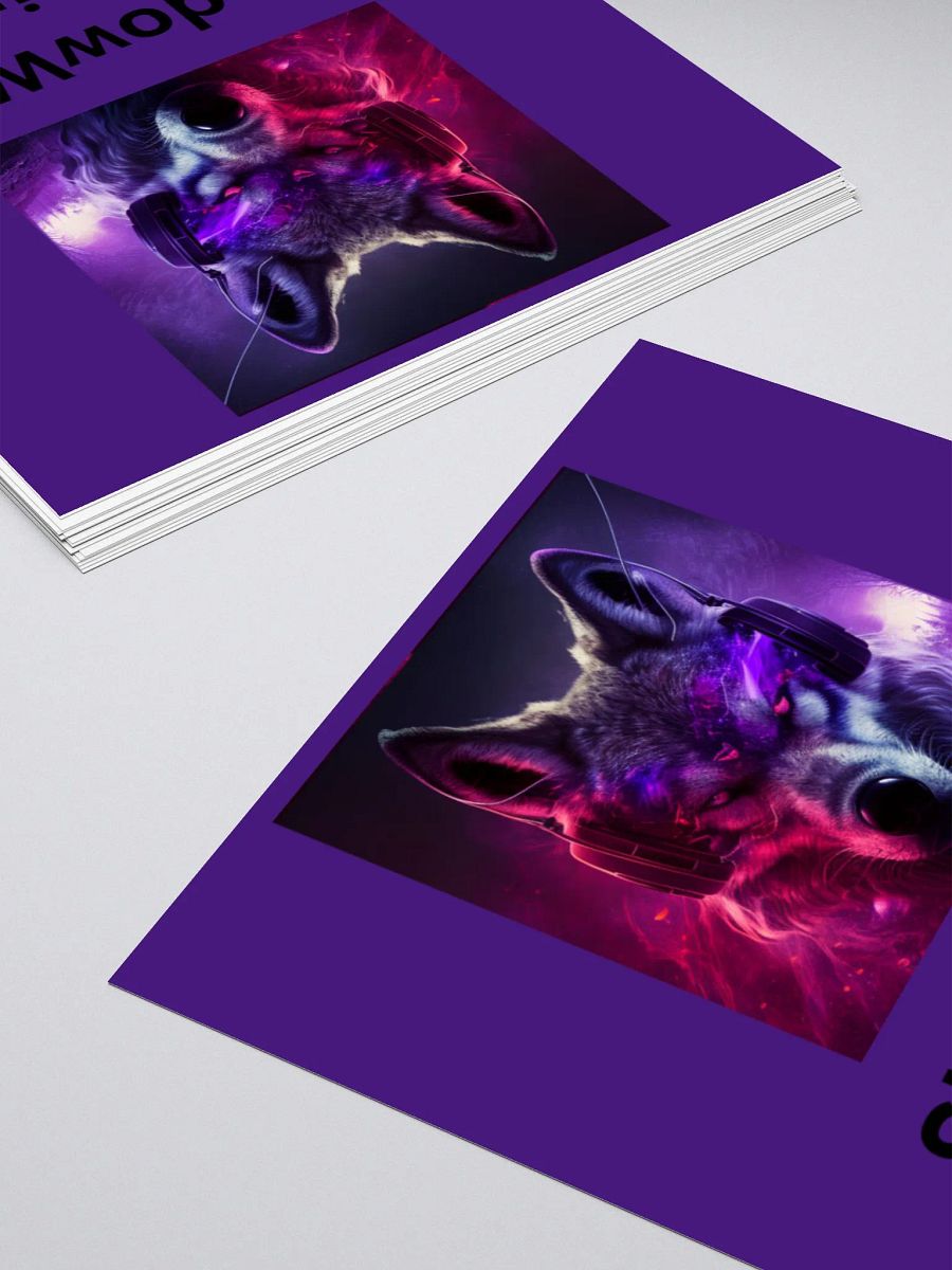 Shadow Wolf Gaming Stickers product image (4)