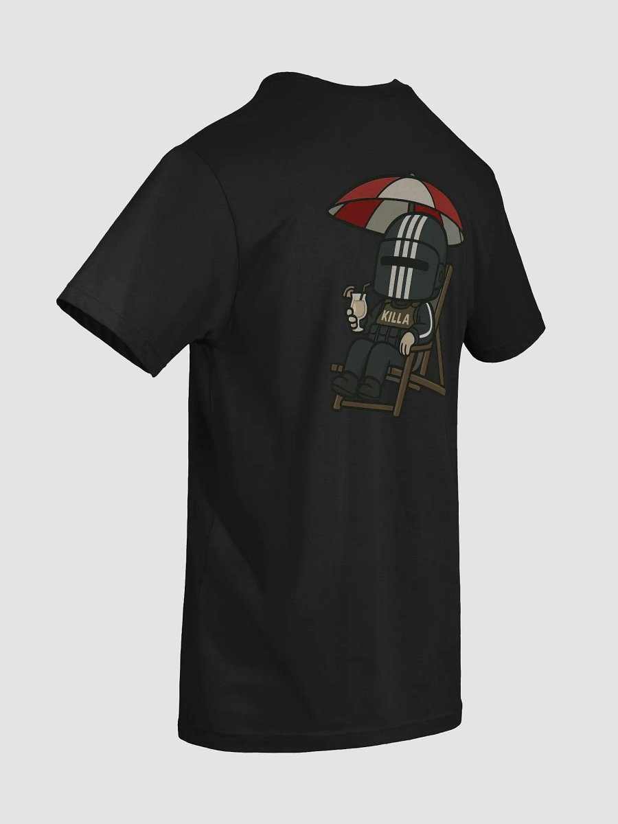 Off-Duty Killa Tee – Rest. Relax. Respawn. (Black) product image (6)