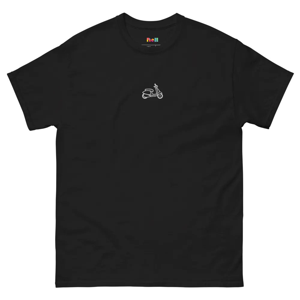 Line draw Scooter Silhouette T-Shirt product image (25)