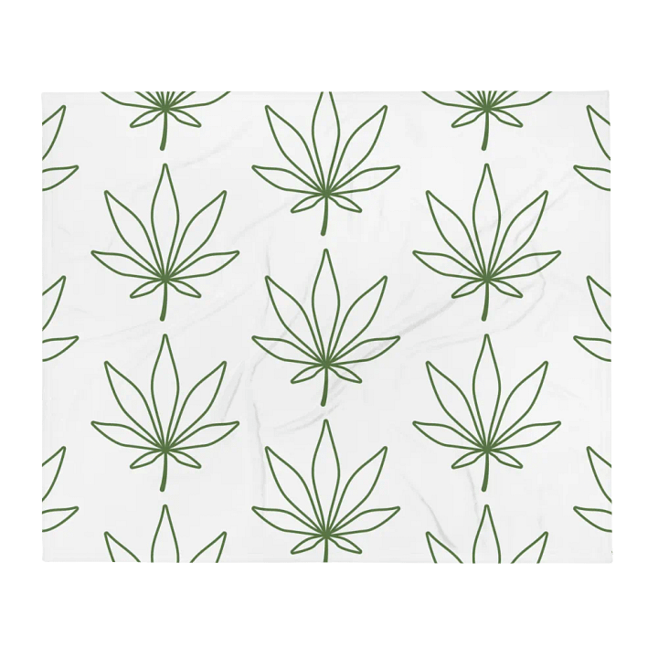 Cannabis Leaf Blanket product image (2)
