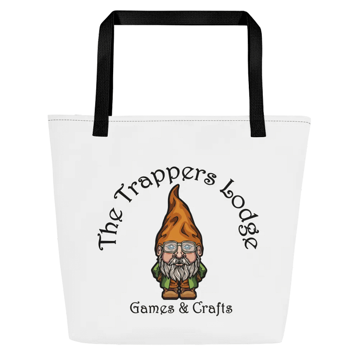 Personalized Trappers Lodge Shopping Tote - Template product image (1)