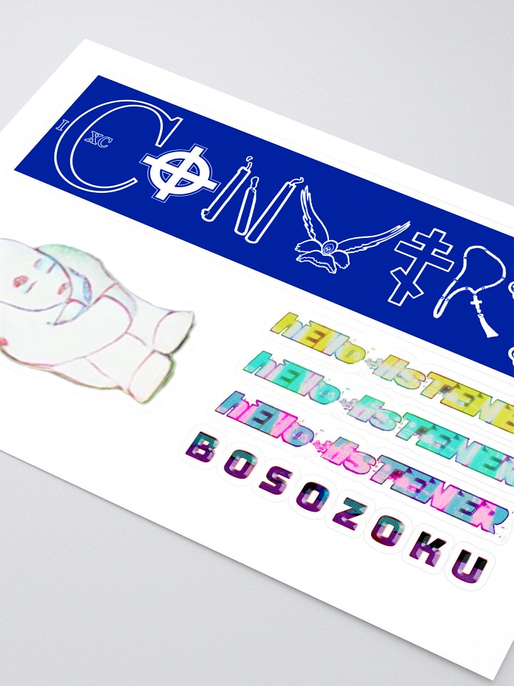 Sticker Sheet (With "CONVERT" Sticker) product image (2)