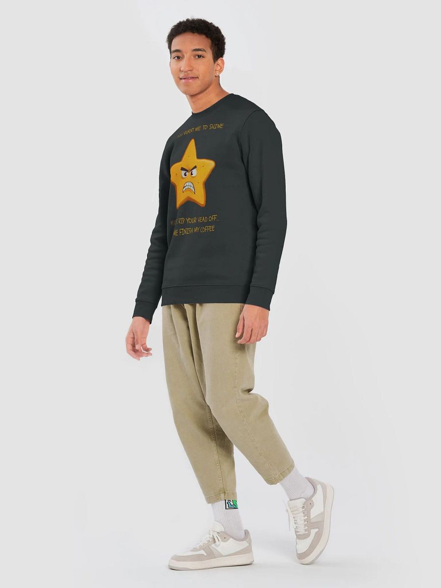 Angry Star Coffee Lover classic Sweatshirt product image (9)