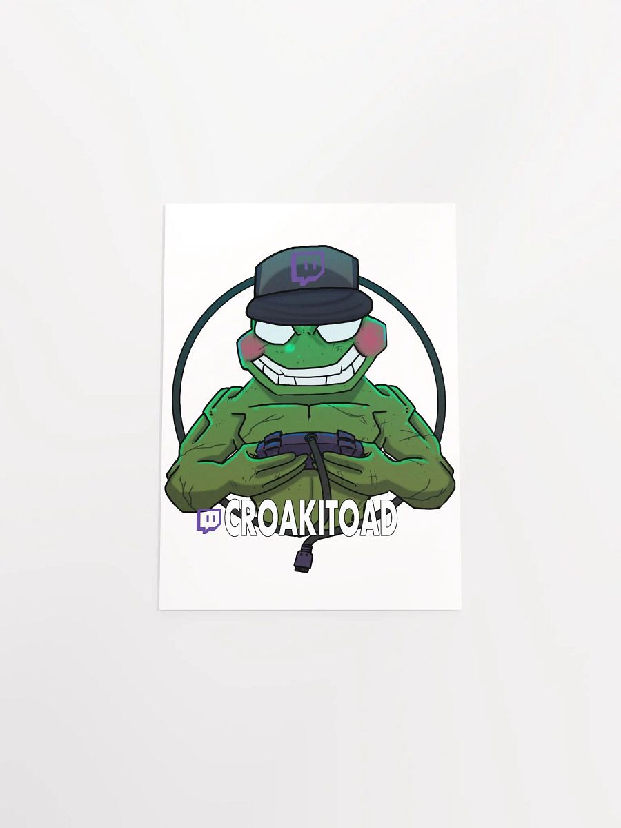Croakitoad Matte Paper Poster product image (35)