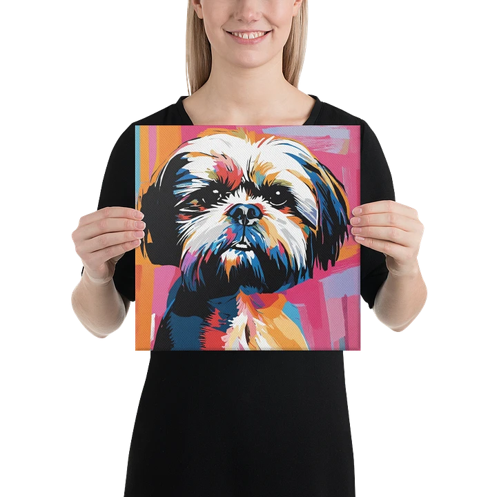 Colorful Shih Tzu Wall Art #545 product image (2)