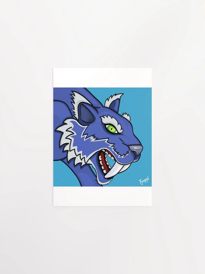 Blue Saber - Poster product image (1)