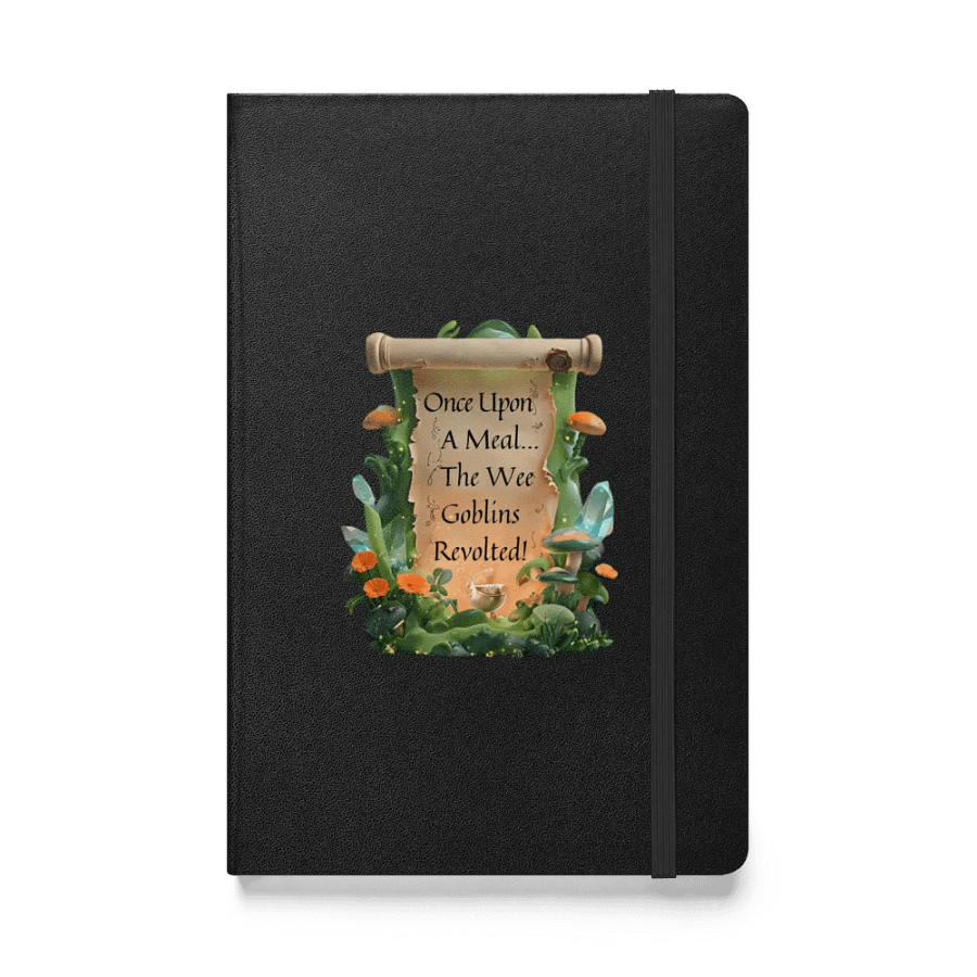 Funny Mom Notebook – ‘Once Upon A Meal, The Wee Goblins Revolted!’ Parenting Humor Journal product image (1)