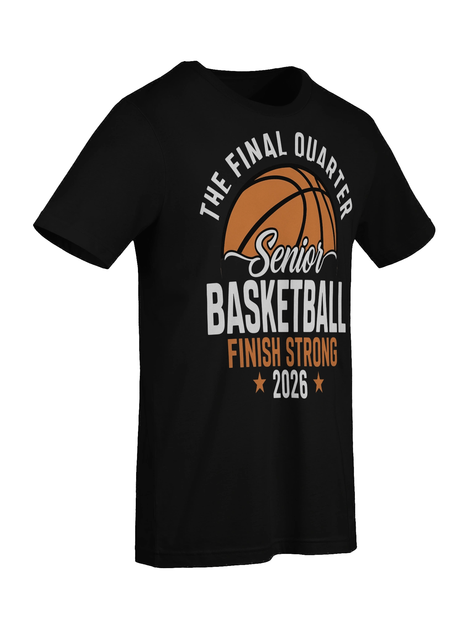 Senior Basketball Finish Strong 2026 T-Shirt product image (25)