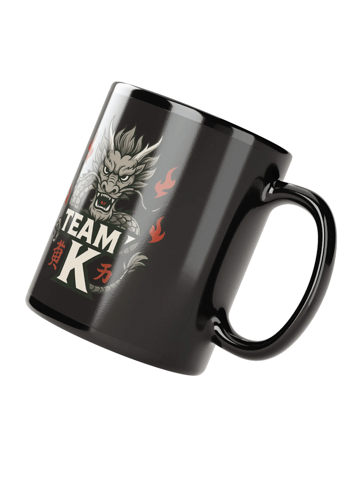 Team K China Black Mug product image (3)