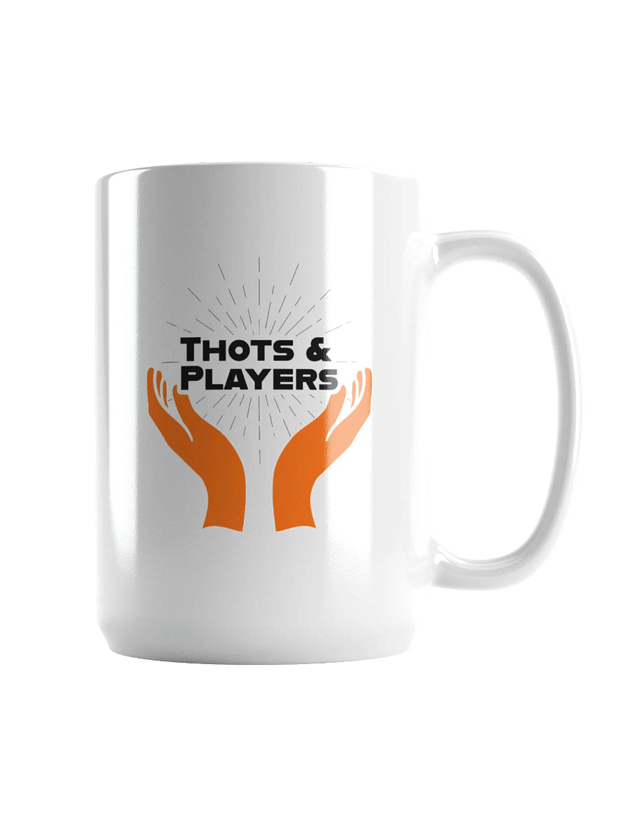 Thots & Players White Ceramic Coffee Mug product image (2)