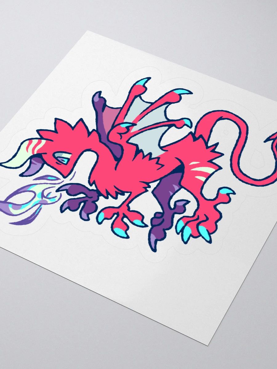 Red Pepper Dragon - Kiss Cut Sticker product image (3)