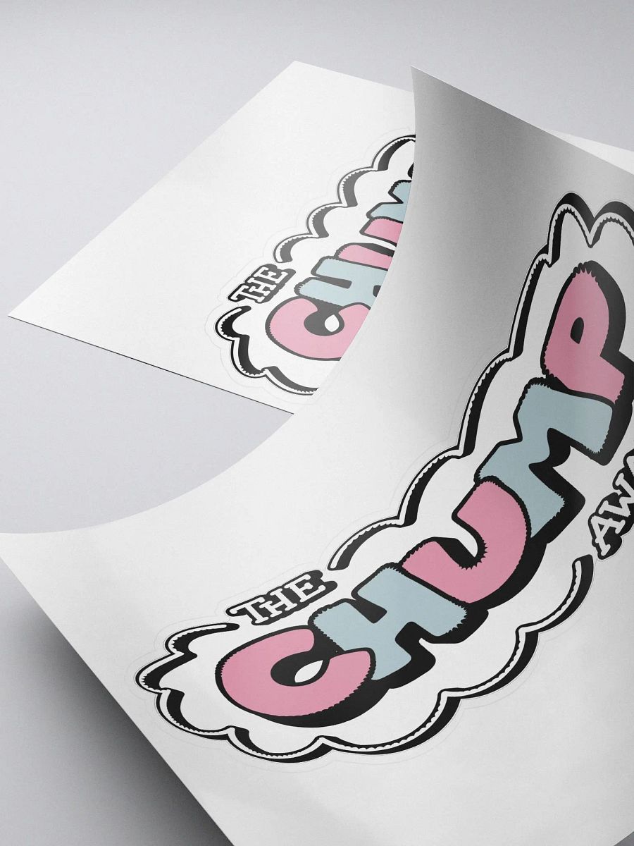 The Chump Awards Sticker product image (4)
