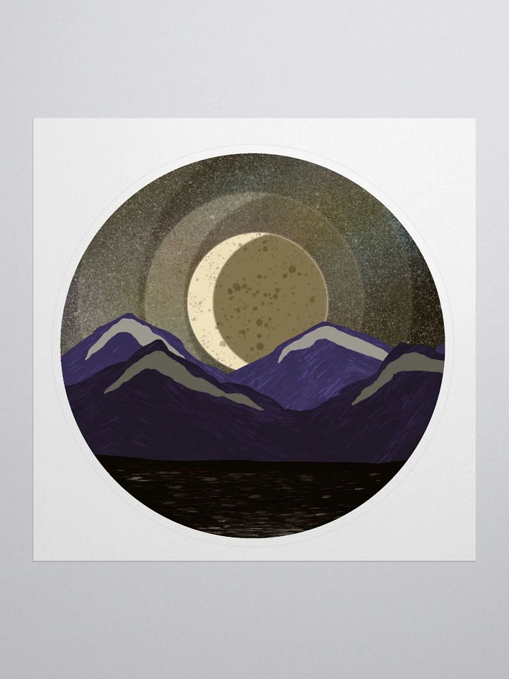 Crescent Moon - Sticker product image (1)