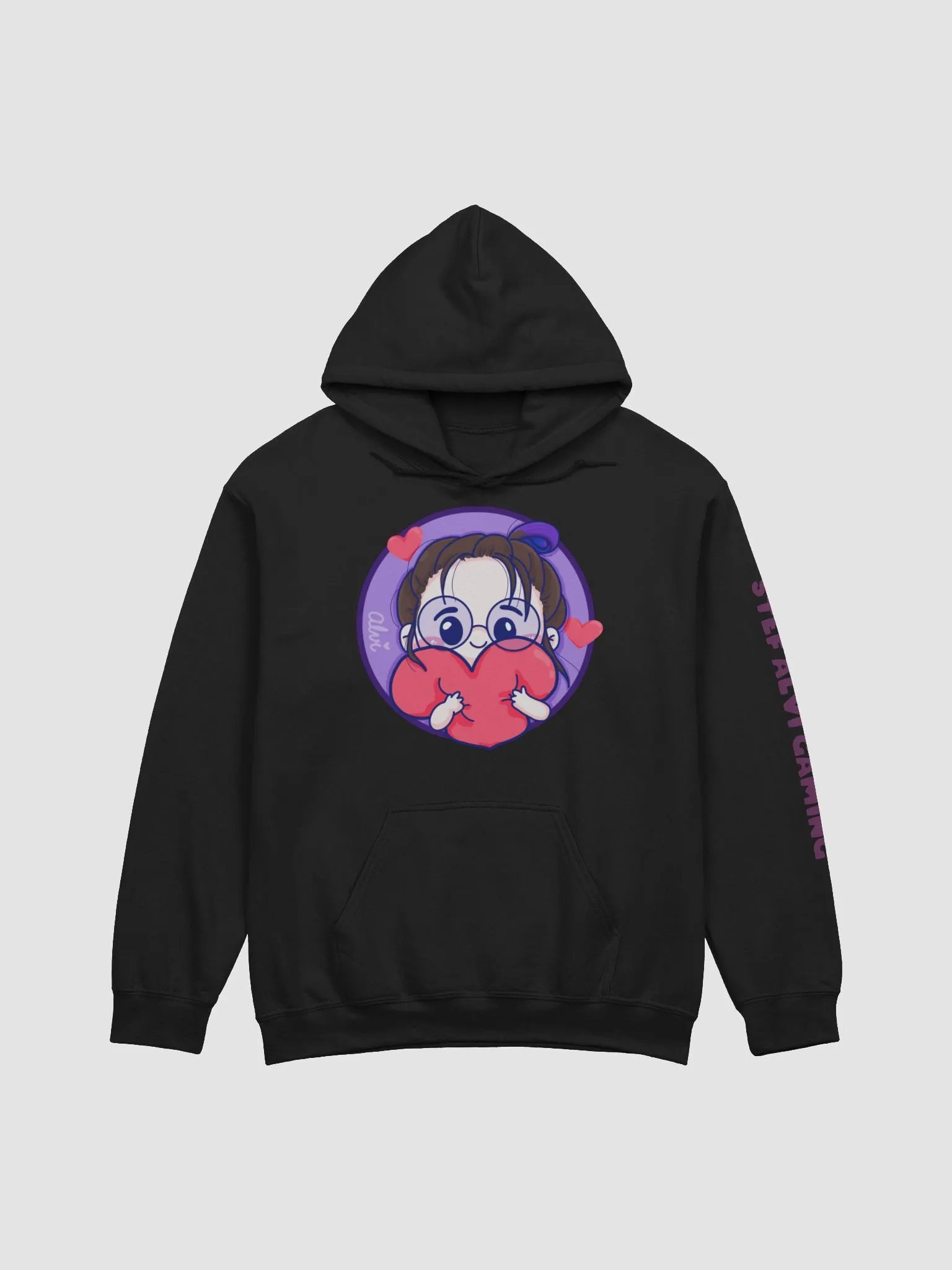 Stef Alvi Heart Logo Hoodie product image (1)