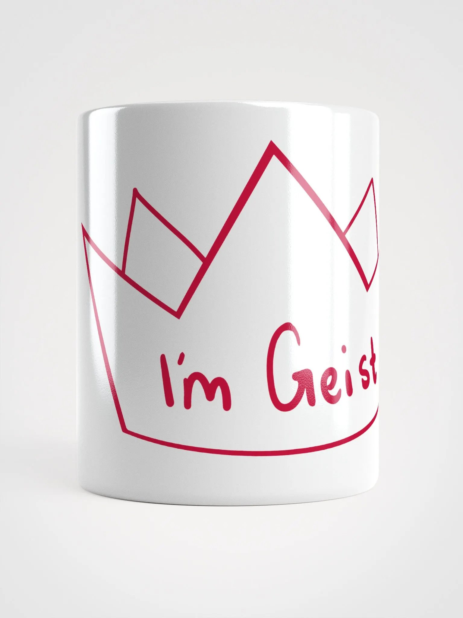 I'm Geist Red Logo - White Mug product image (15)