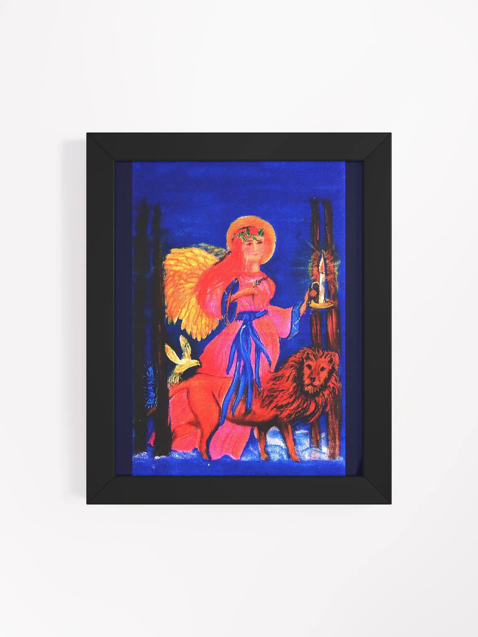 Forest Angel Art Framed Poster product image (15)