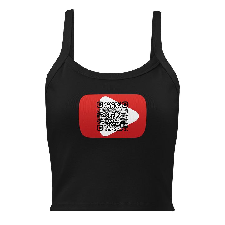 QR Code YouTube Play Button Tank Top product image (1)