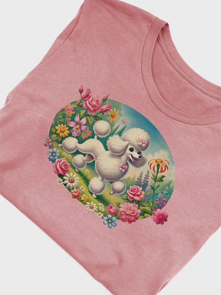 Floral Poodle Paradise Supersoft T-Shirt product image (61)