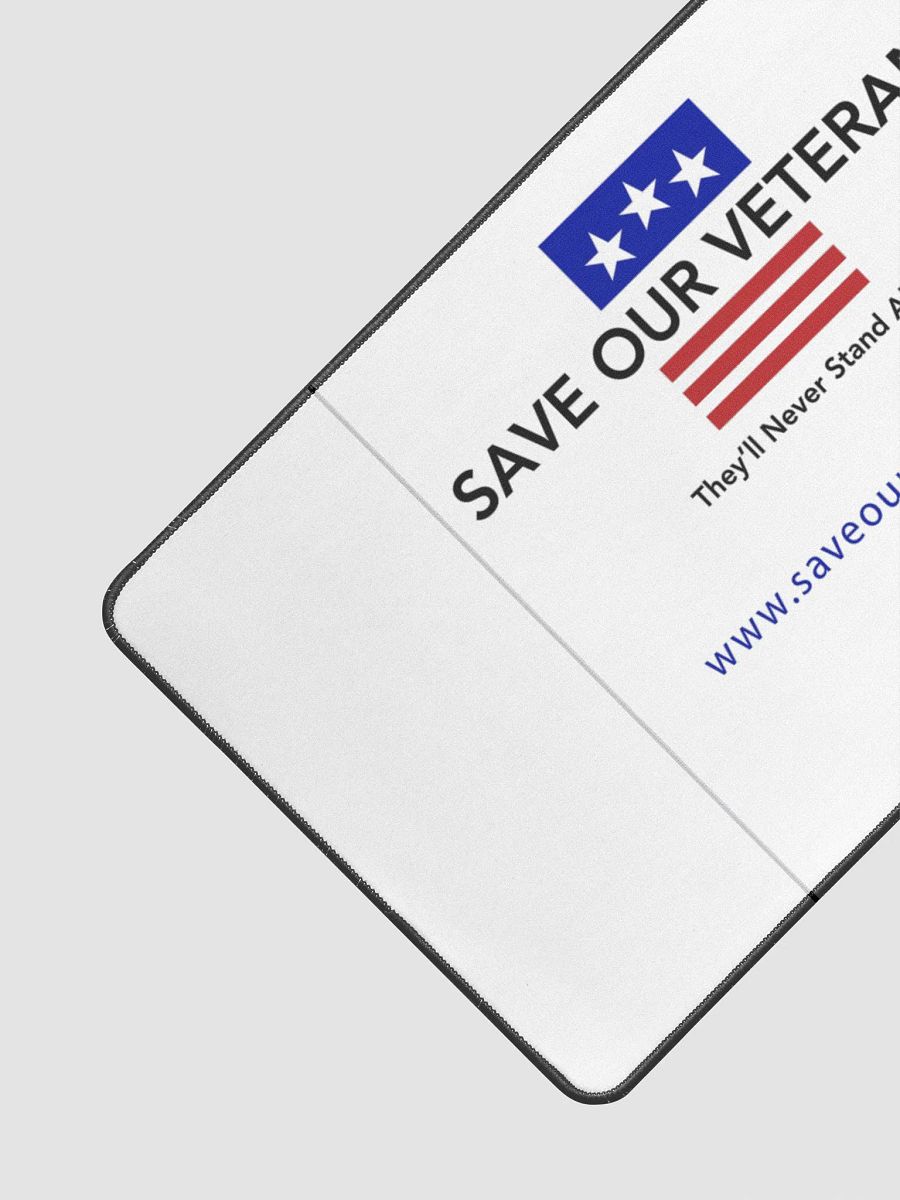Save Our Veterans Comfort Desk Mat product image (3)