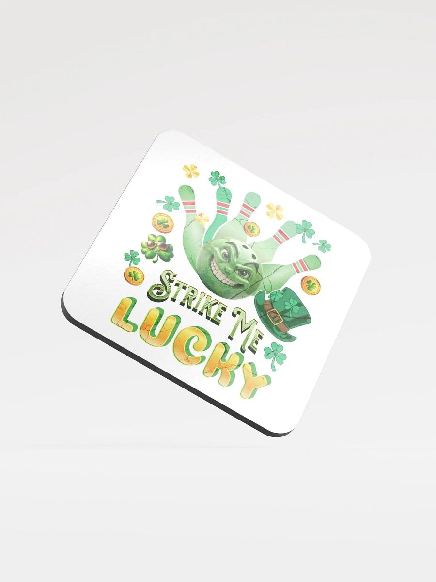 Strike Me Lucky Bowling Cork Coaster Set product image (1)