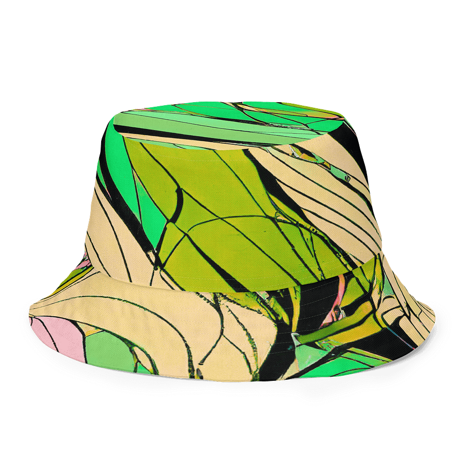 Vibrant Wave All-Over Bucket Hat product image (1)