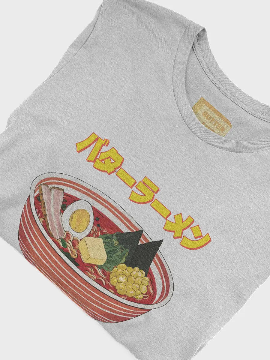 Butter Ramen Japanese Style ukiyo-e Unisex Bella Canvas 3001 T-shirt product image (5)
