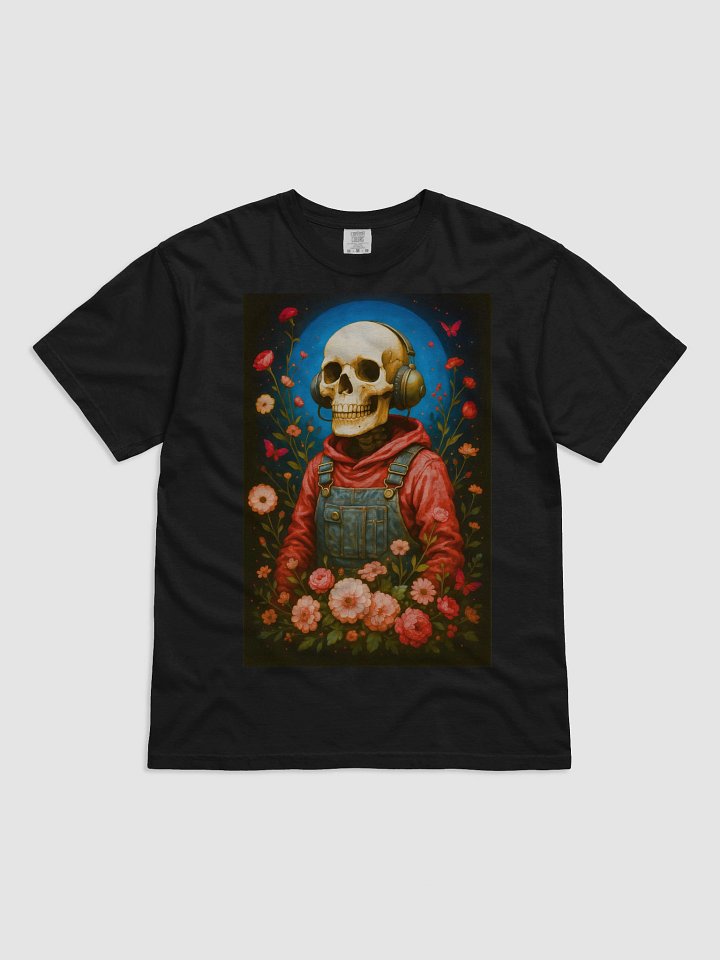 Surreal Melancholy Skeleton T-Shirt product image (1)