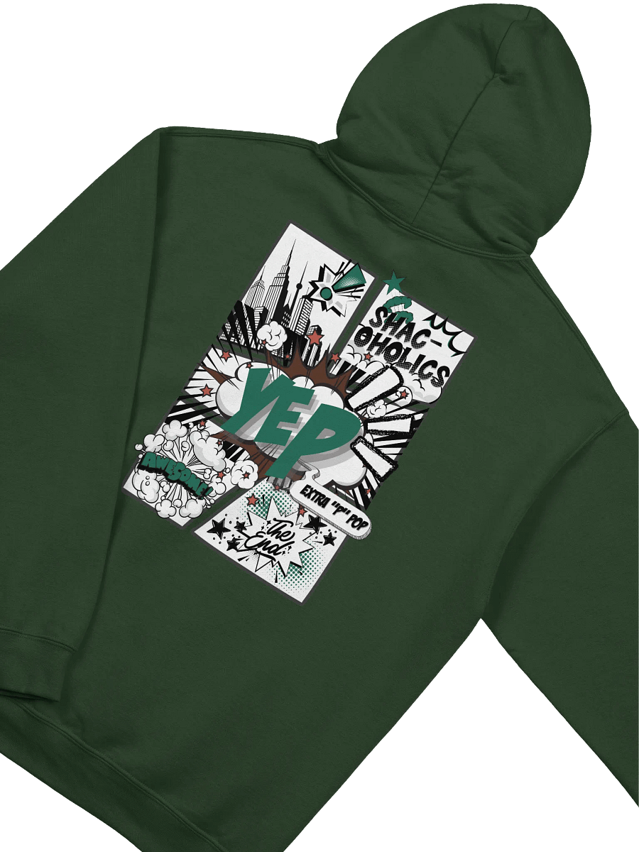 Explosive Dark Green YeP Shac-oholics Hoodie product image (44)