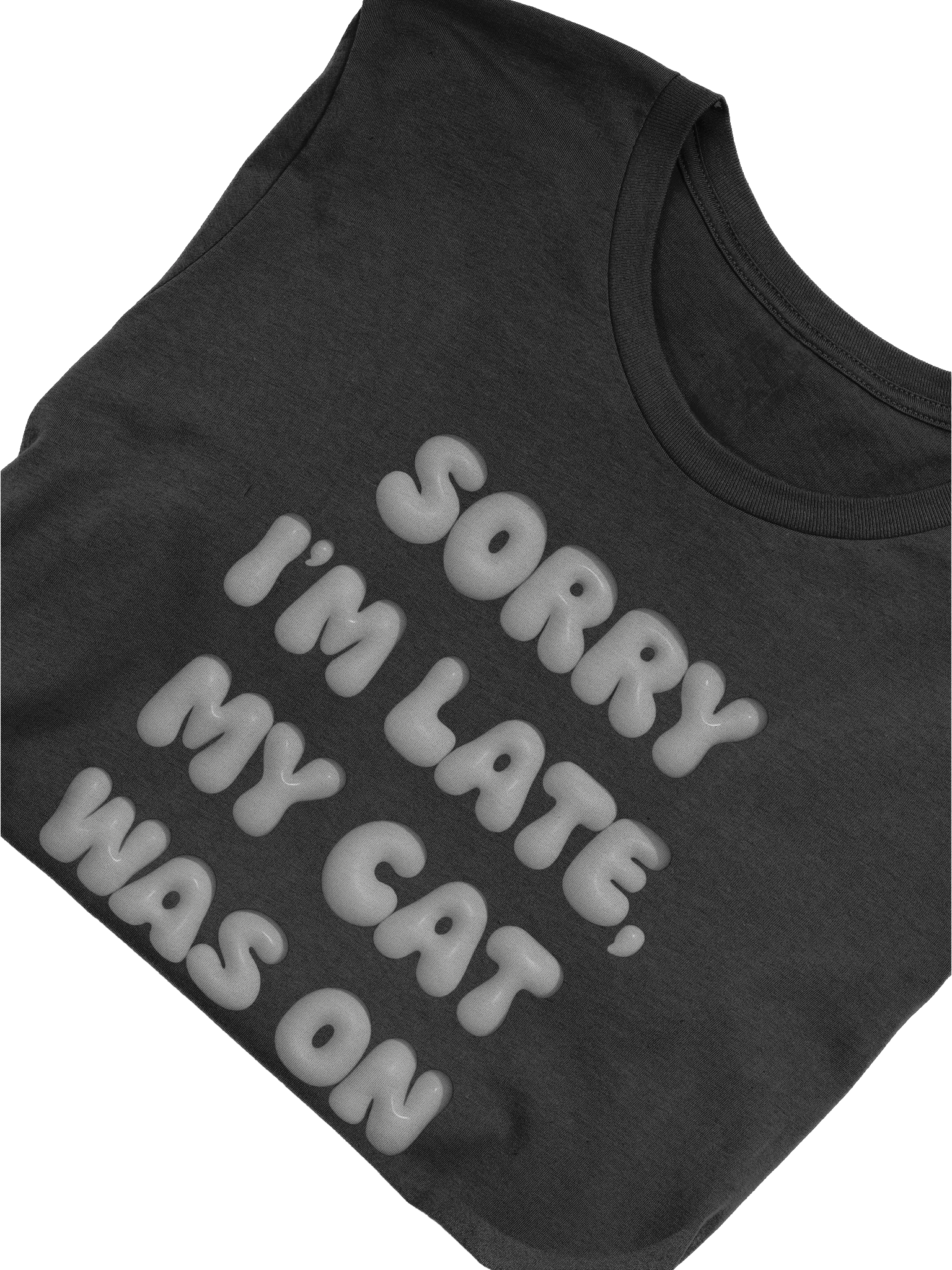 Pawsitively Late Womens Tee product image (3)