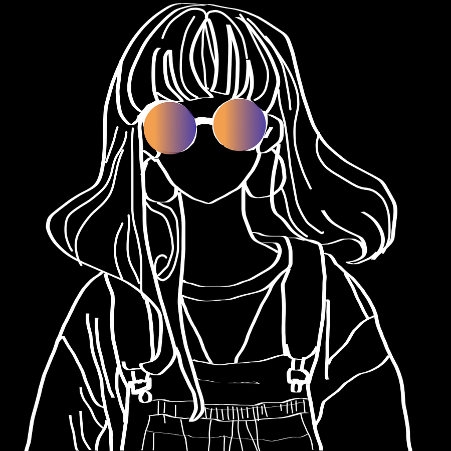 Black and White Custom Line Drawing product image (7)