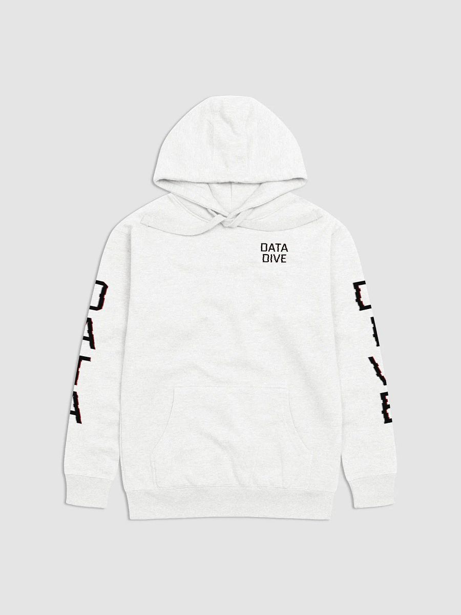 Black Print Data Dive Hoodie (ships from US/EU) product image (1)