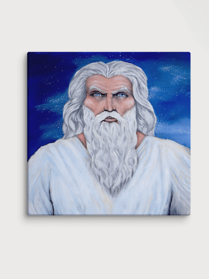 Original Copy of the Painting of God on Canvas product image (4)