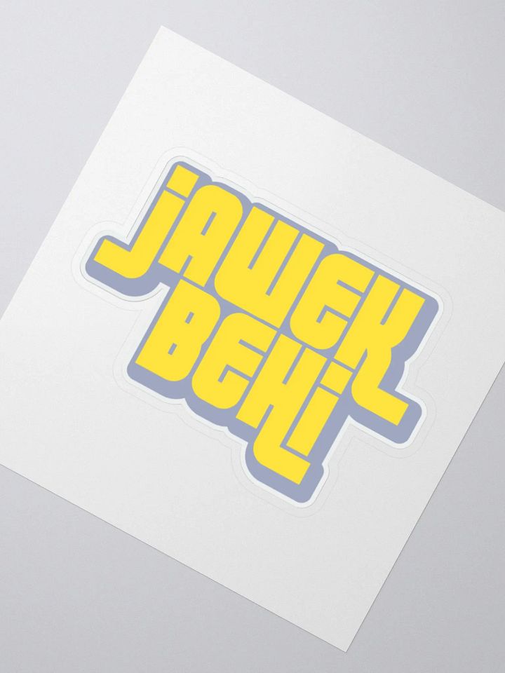 20Camels Tunisia Series Jawek Behi Sticker - Yellow product image (2)