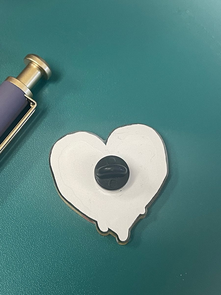 Pizza Heart Acrylic Pin product image (3)