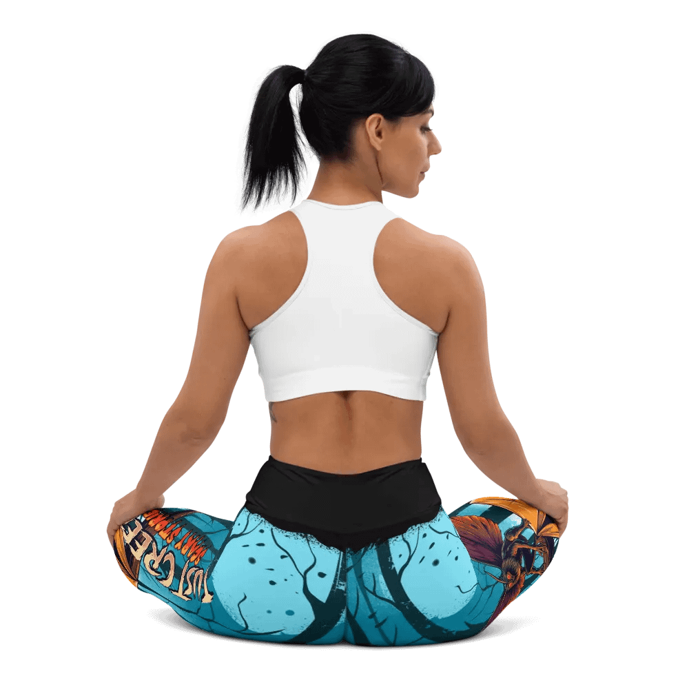 Eerie MothMan Forest Yoga Leggings product image (12)