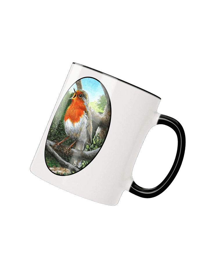 European Robin Ceramic Mug product image (10)
