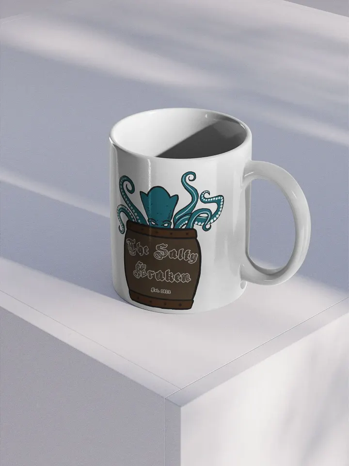 The Salty Kraken Glossy Mug product image (1)