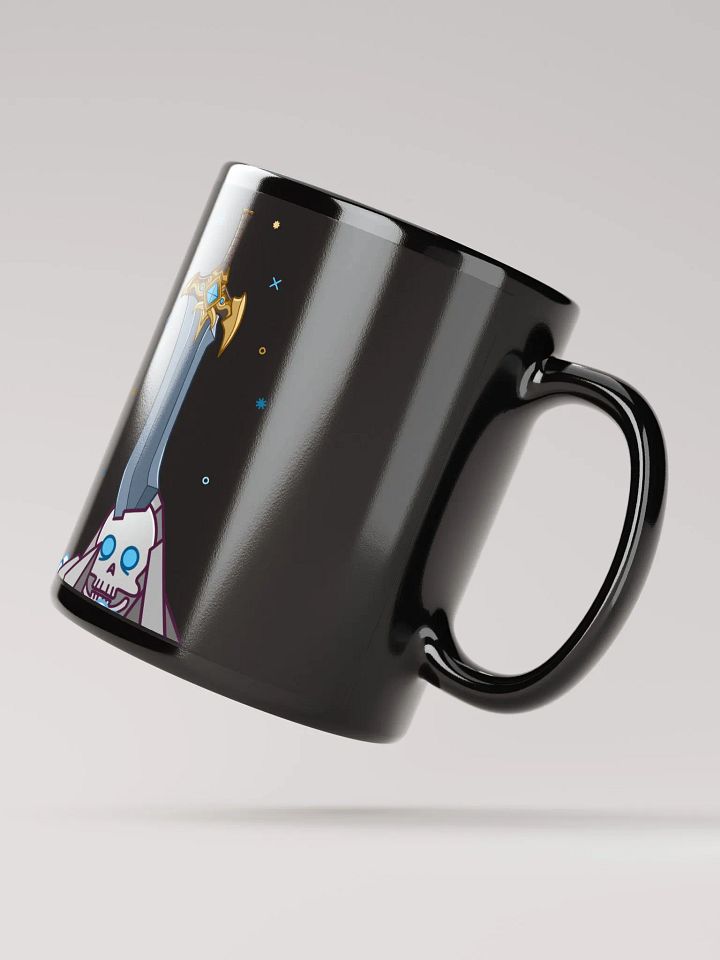 Sword in the Skull - Quel'Serrar Variation - Black Glossy Mug product image (2)