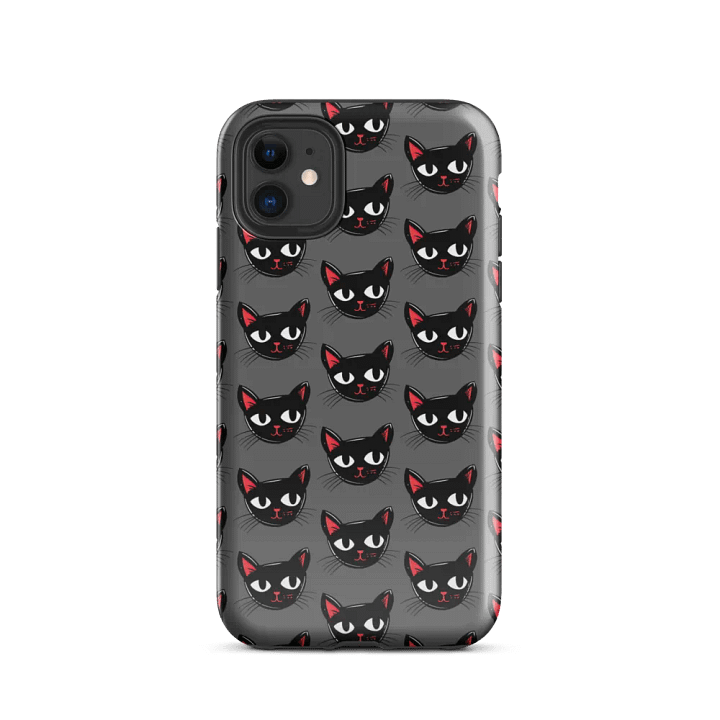 Sweet & Stylish Black Cat iPhone Case product image (47)
