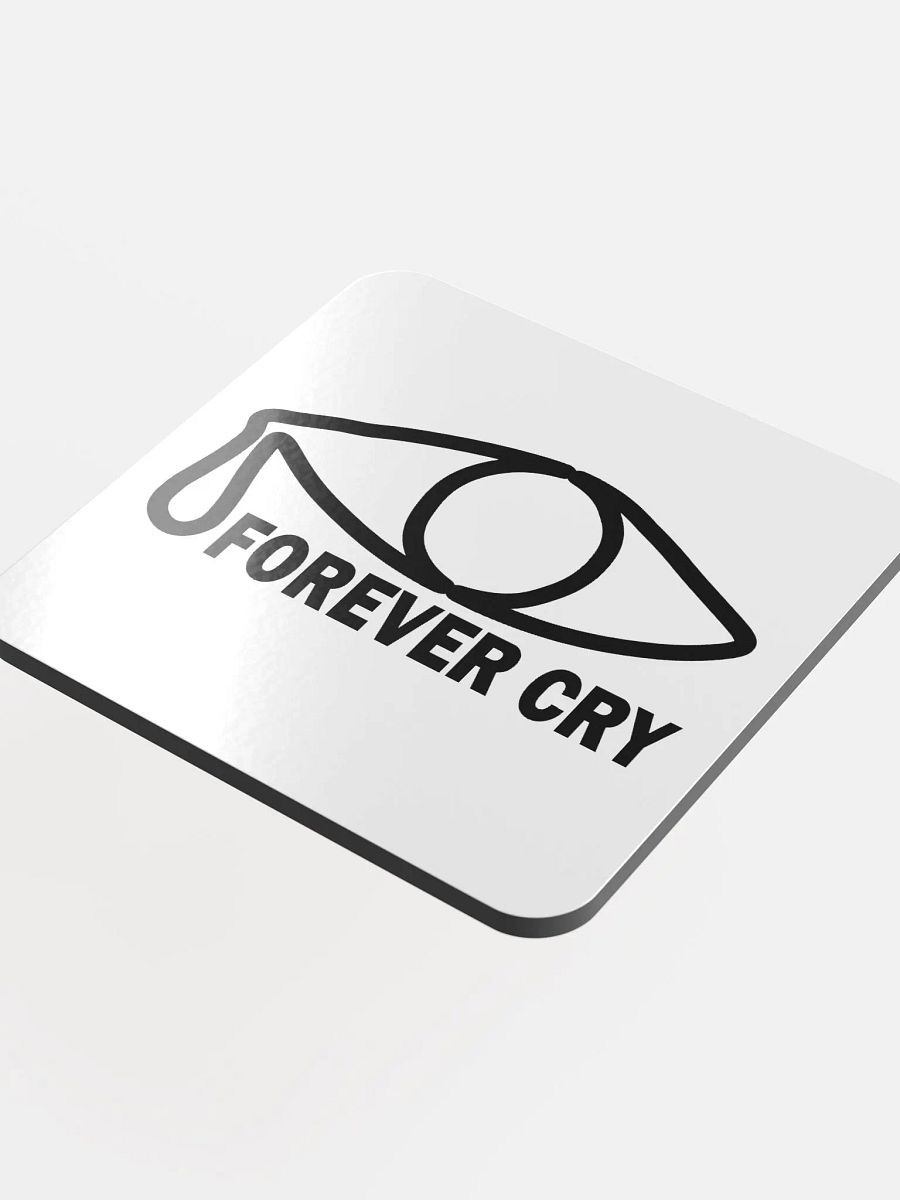 Forever Cry - Glossed Cork Coaster product image (4)