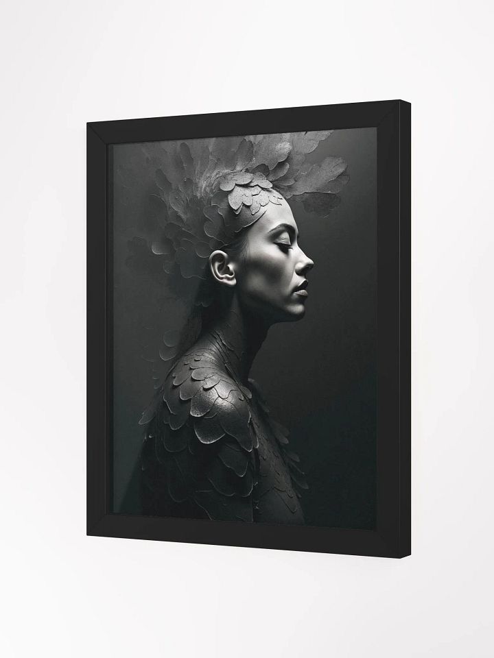 Sculpted Leaf Art Framed Print product image (2)