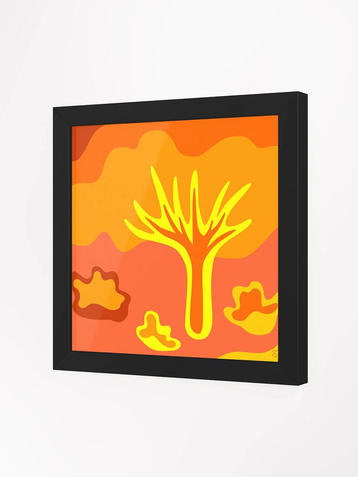 Radiant Tree Framed Poster - Abstract Landscape No. 3 product image (28)
