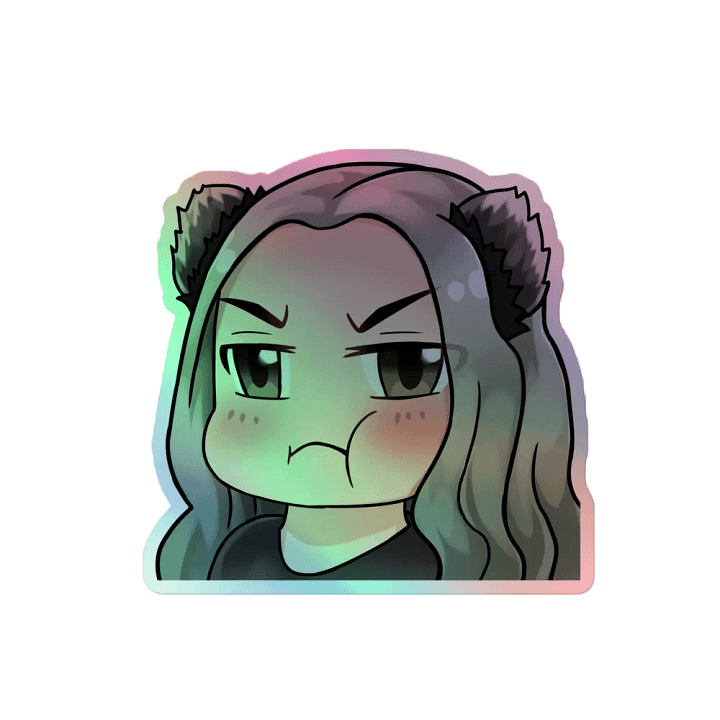 Holo Pout Sticker product image (2)