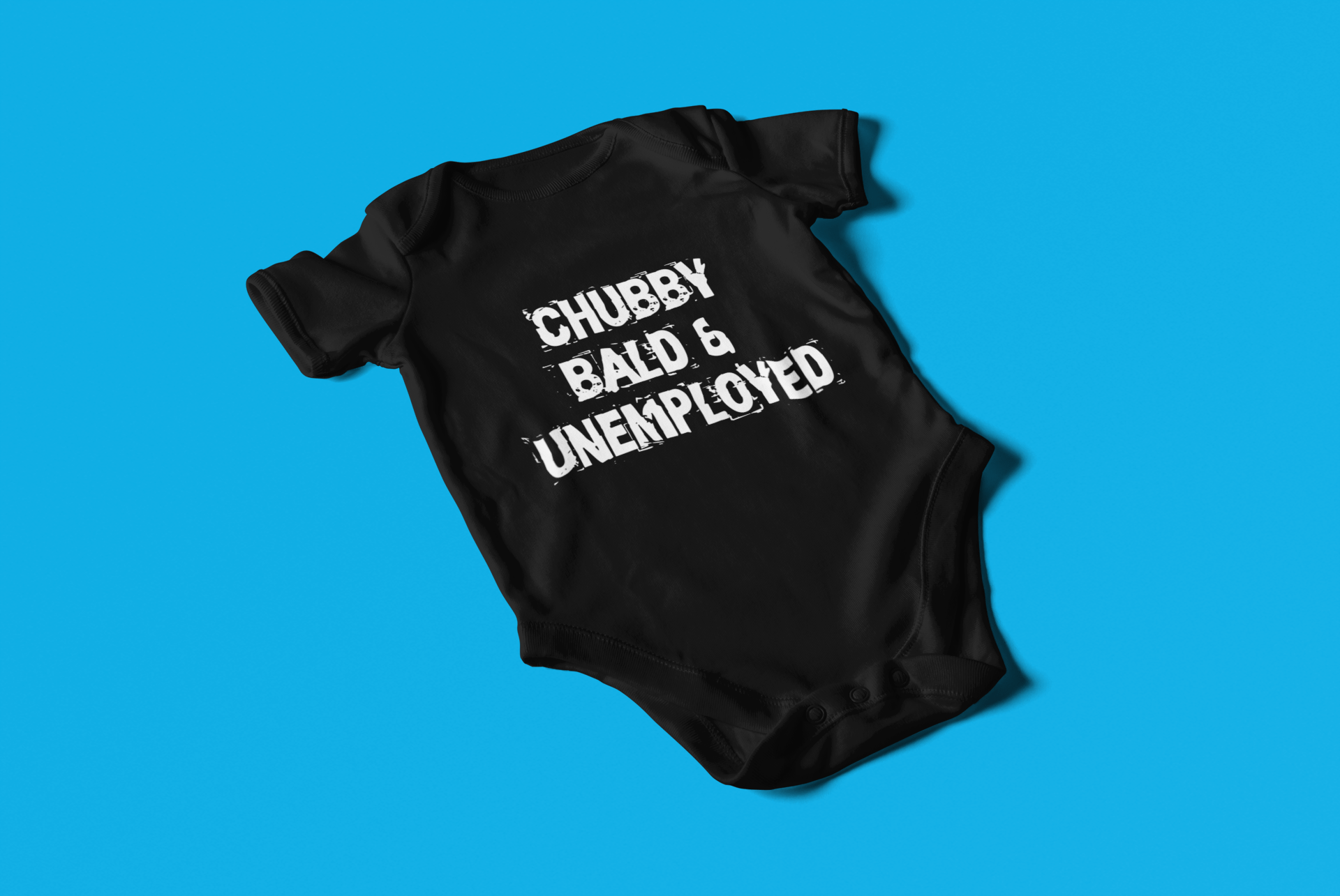 Chubby & Bald - Baby Bodysuit Onesies for Boys and Girls product image (2)