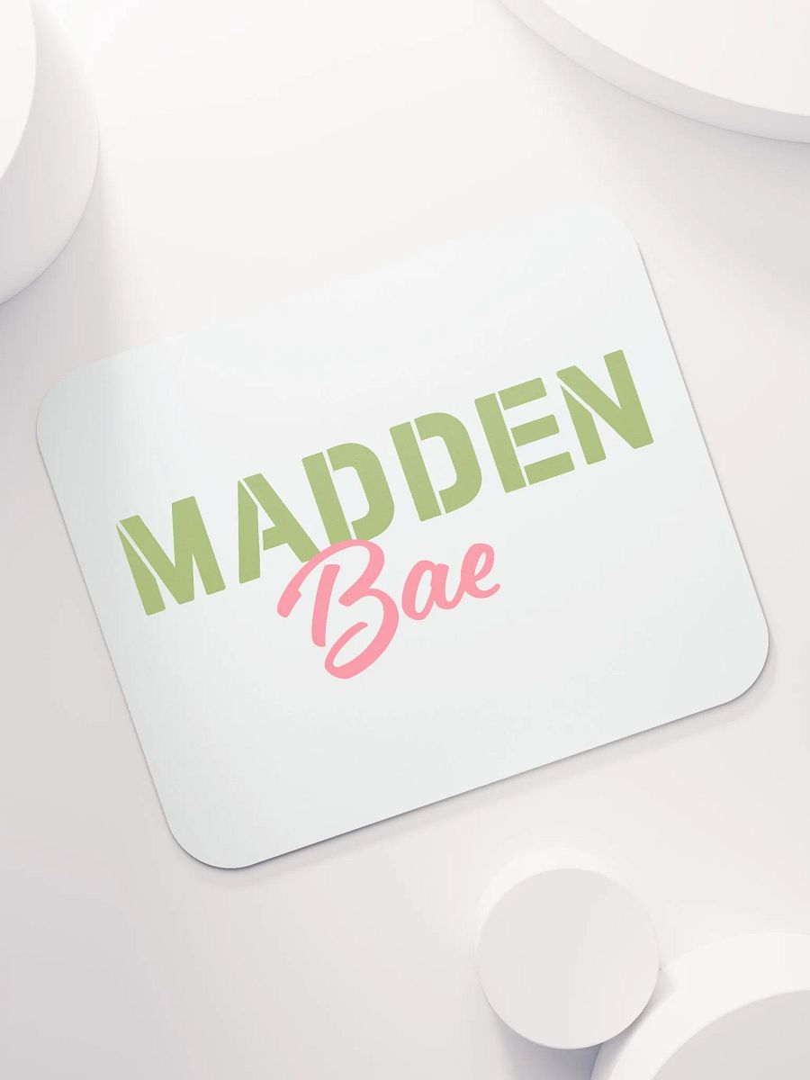 MaddenBae Mouse Pad Green and Pink product image (7)