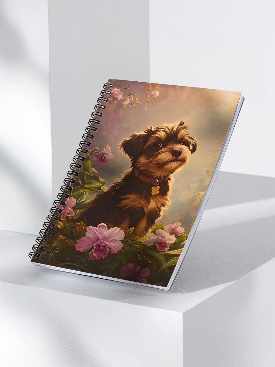 Orchid Canine Spiral Notebook product image (3)